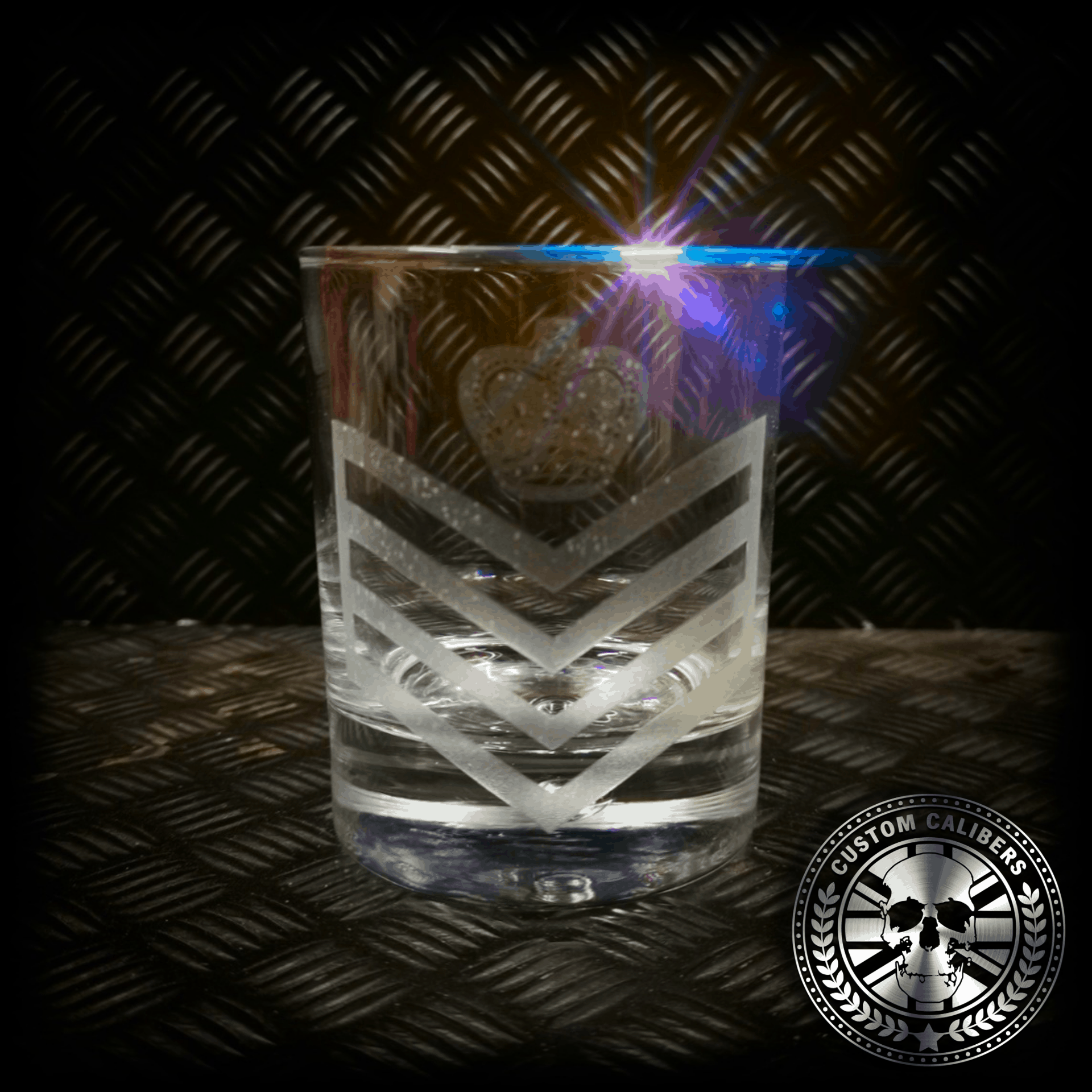 Personalised Military Whiskey Glass - Image 8