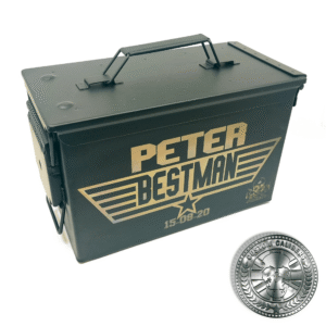 Customised 50 cal storage Tin