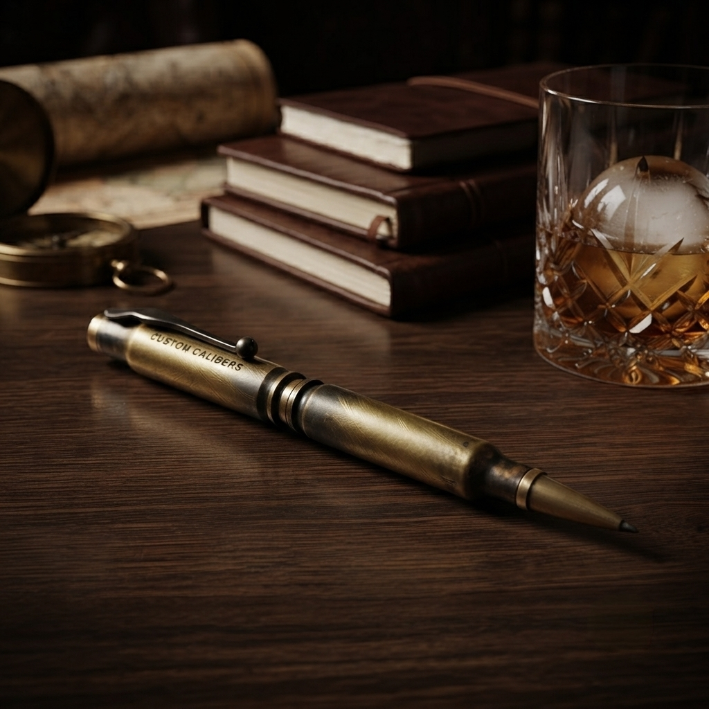 Battle-scarred Classic 308 Bullet Pen - Image 3