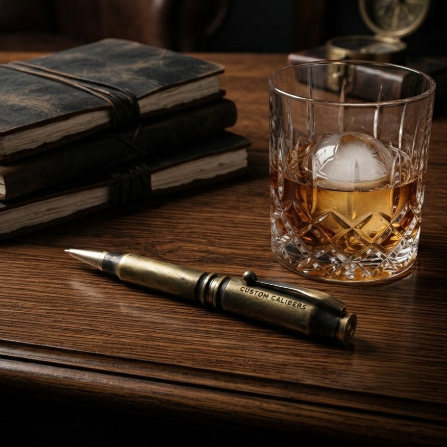 Battle-scarred Classic 308 Bullet Pen - Image 4