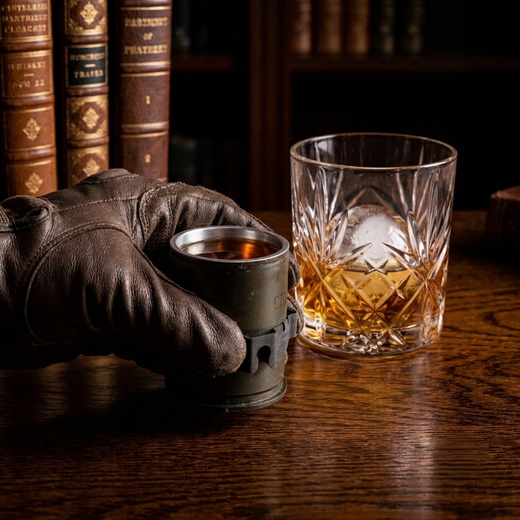 Genuine 40mm GMG Grenade Shot Glass With Link - Image 5