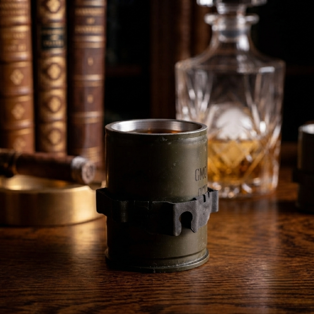 Genuine 40mm GMG Grenade Shot Glass With Link