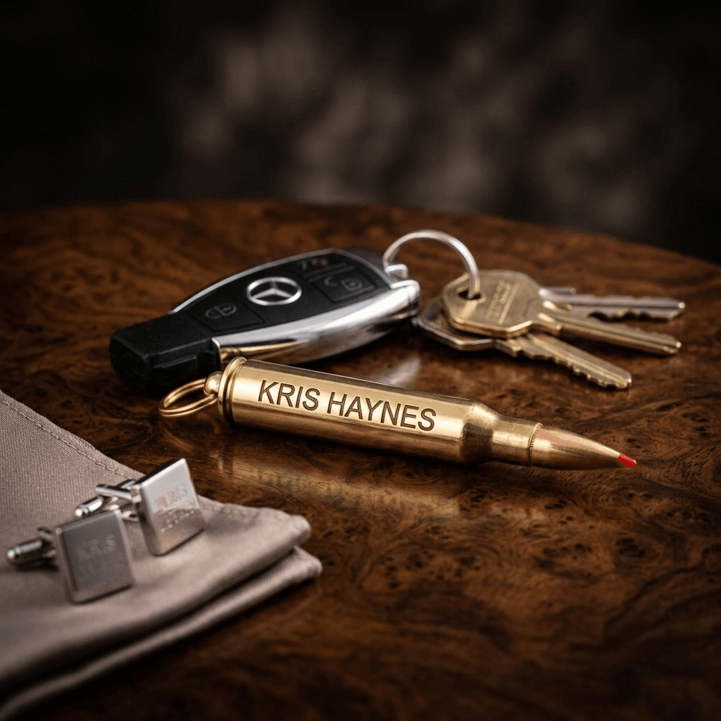 The .338 Lapua Magnum Bullet Key Ring - Image 2