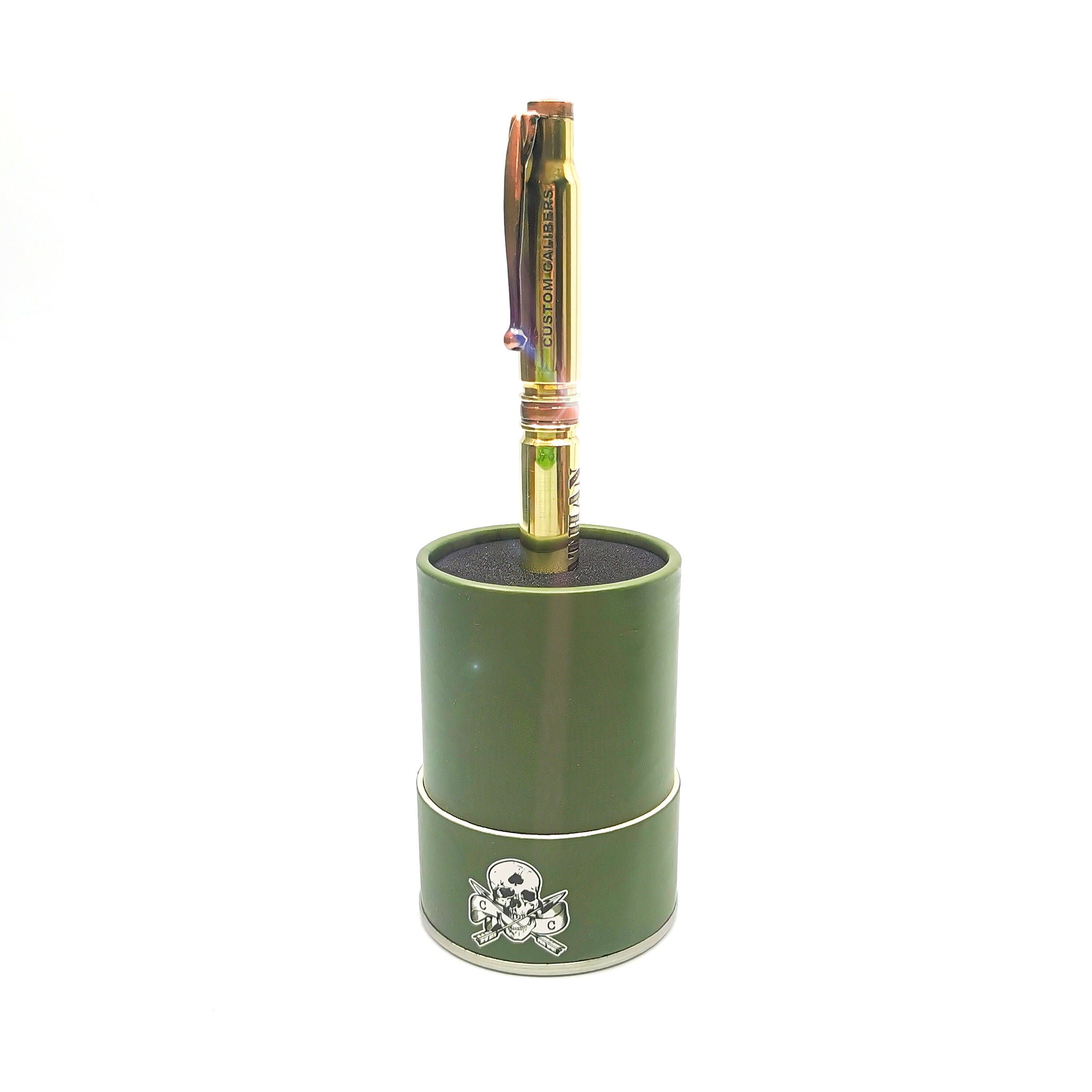 Polished Brass FMJ Bullet Pen - Image 14