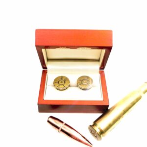 .50 cal BMG Bullet Cufflinks