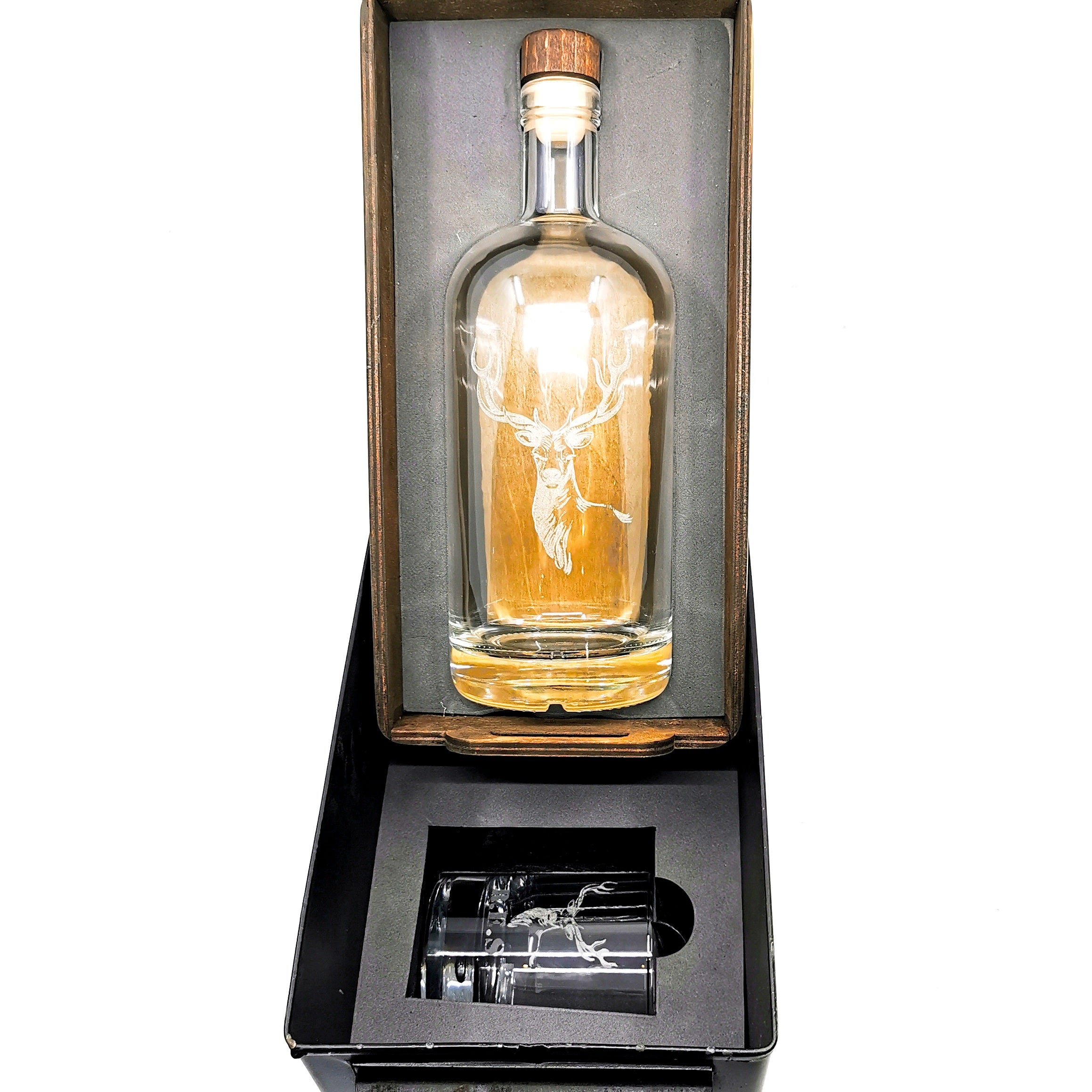 50 Cal Whisky Gift Set with Glass tumblers - Image 6