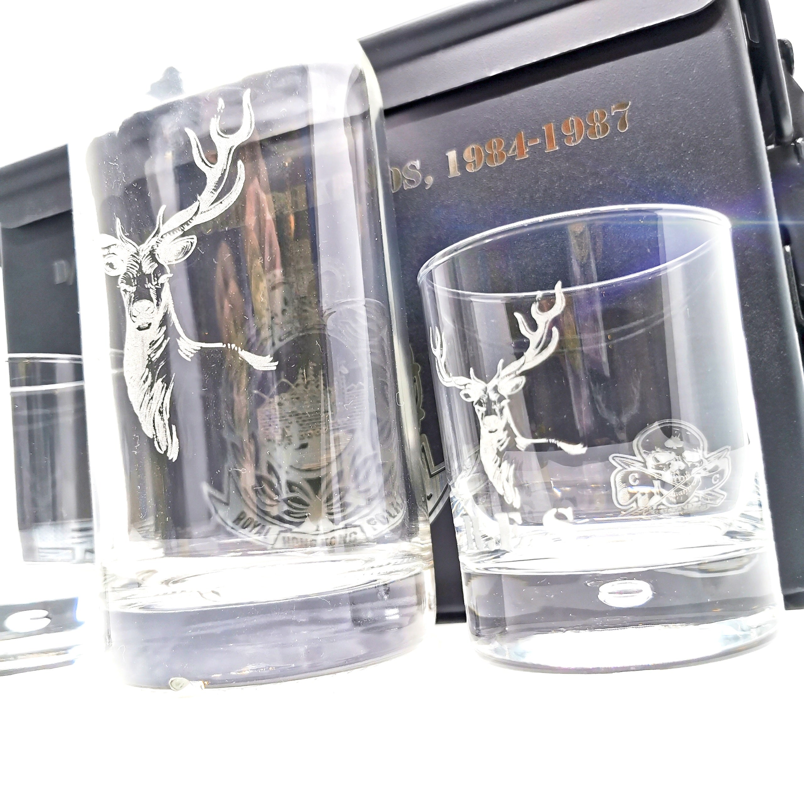 50 Cal Whisky Gift Set with Glass tumblers - Image 2