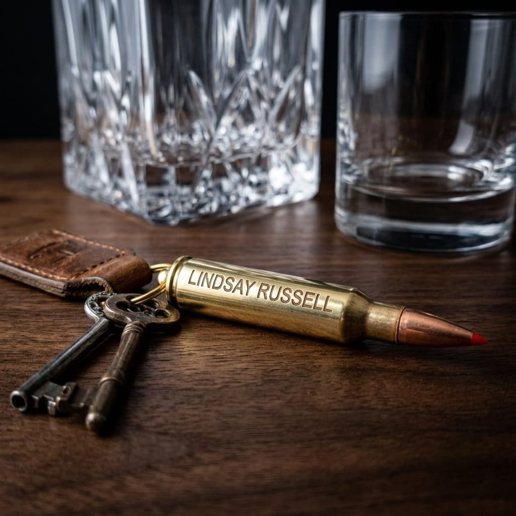 The .338 Lapua Magnum Bullet Key Ring - Image 4