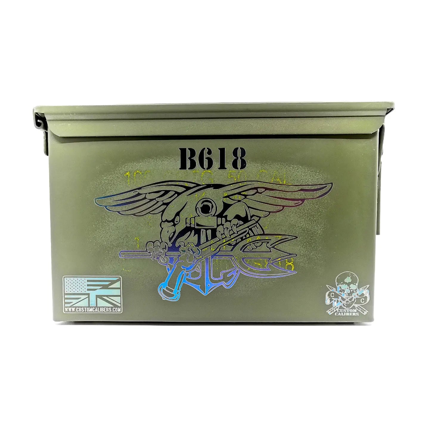 50 Cal Whisky Gift Set with Glass tumblers - Image 10