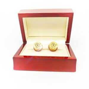 7.62mm Bullet Cufflinks