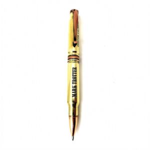Polished Brass FMJ Bullet Pen