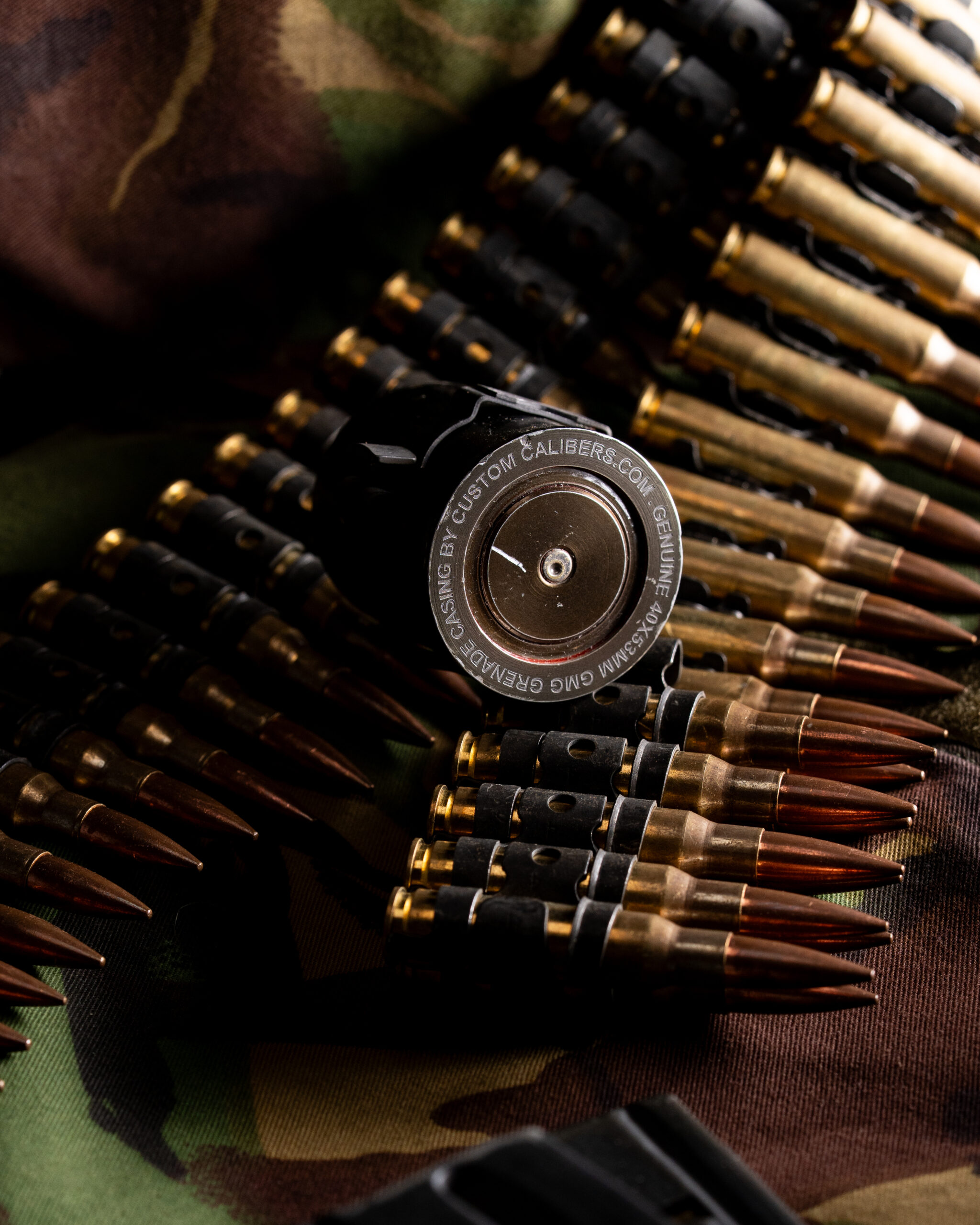 Custom Calibers product photography