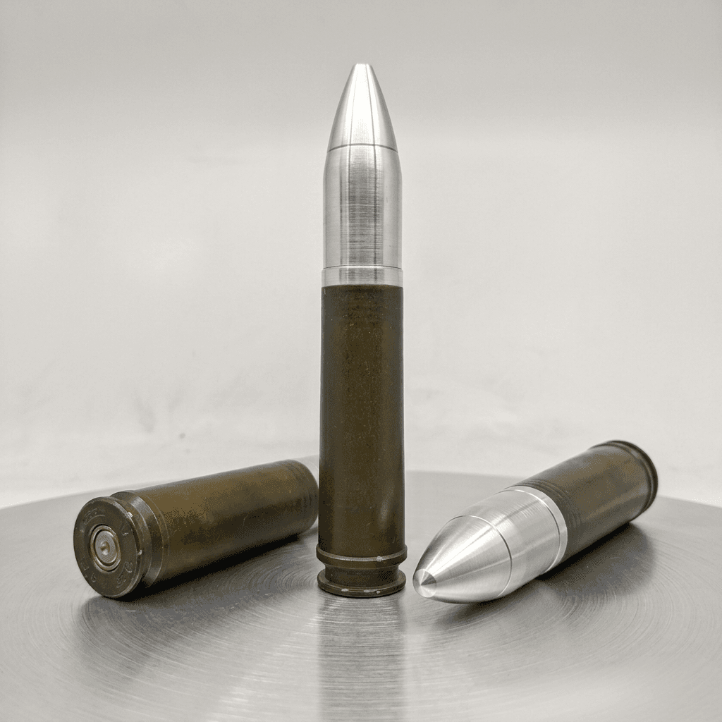 Genuine 30mm Apache cannon round Shot Glass - Image 4