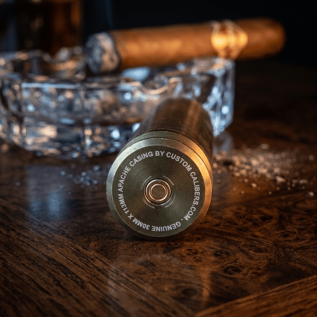 Genuine 30mm Apache cannon round Shot Glass - Image 3