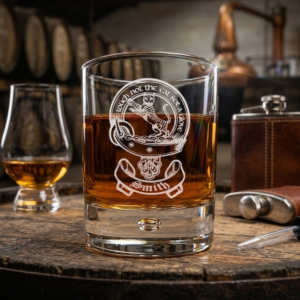 Personalised Military Whiskey Glass