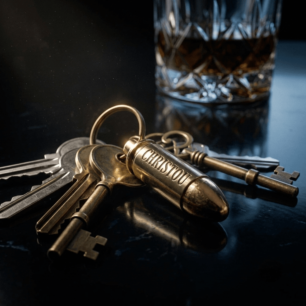 The 9mm Bullet Key Ring - Image 13