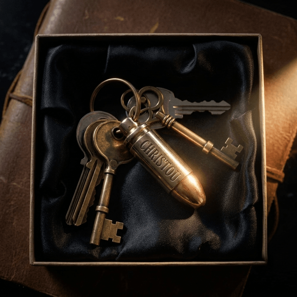 The 9mm Bullet Key Ring - Image 14