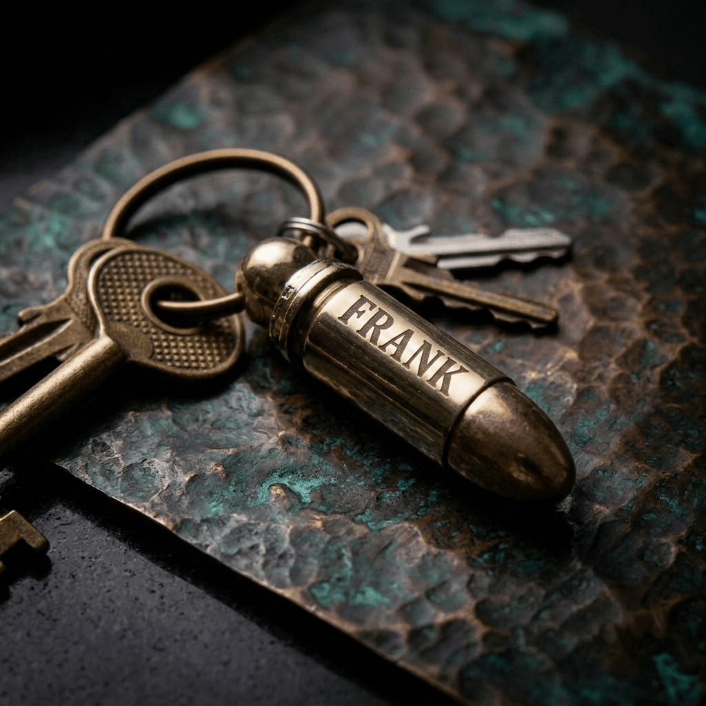 The 9mm Bullet Key Ring - Image 10