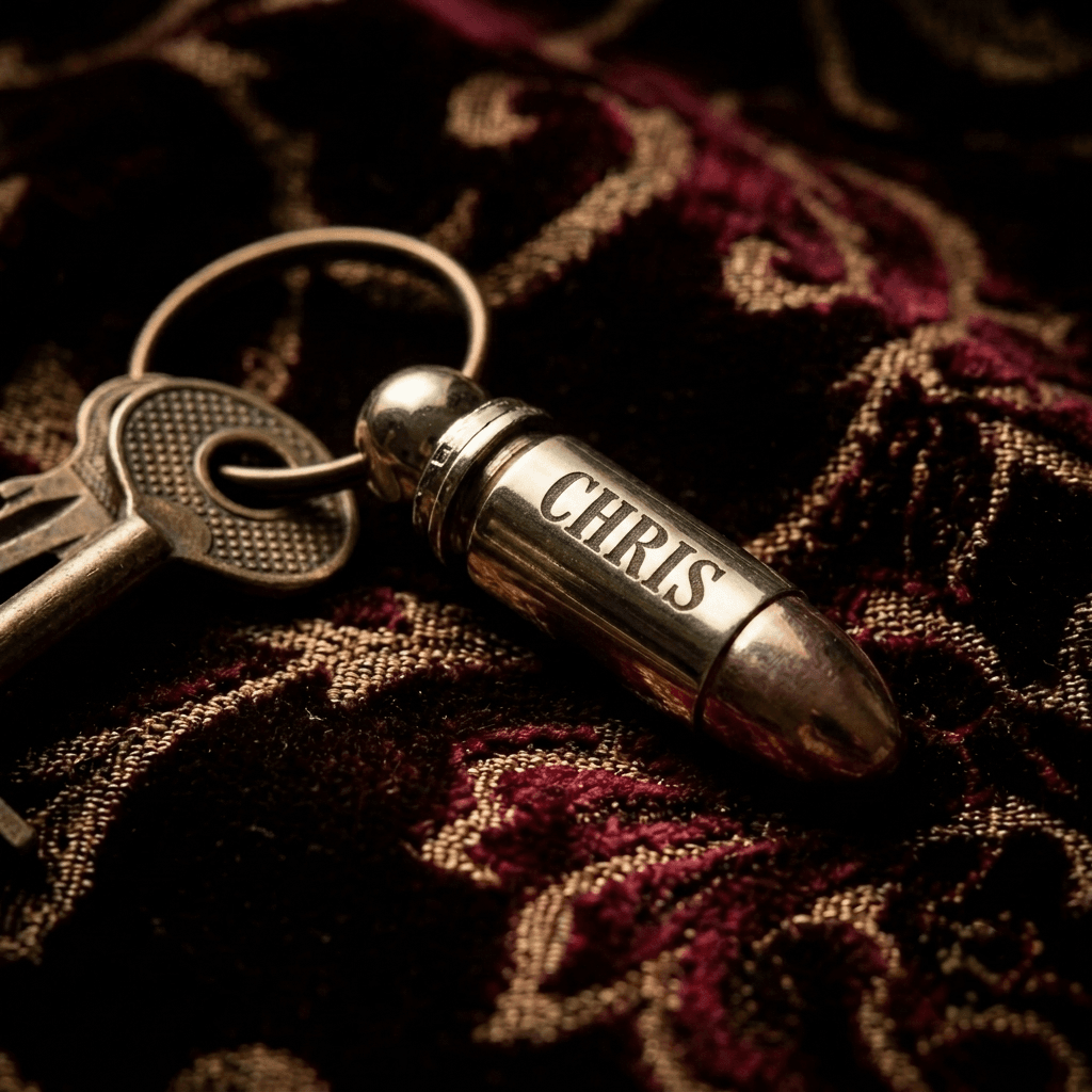 The 9mm Bullet Key Ring - Image 11