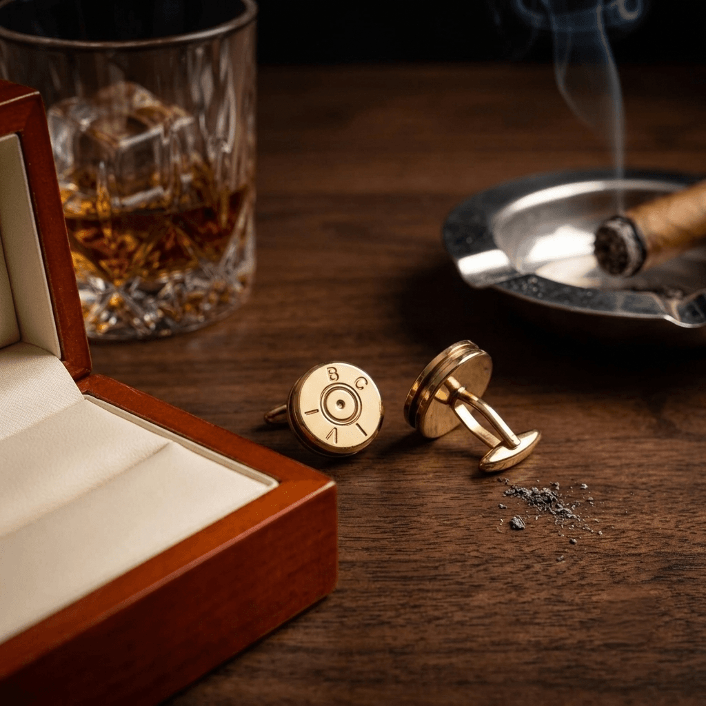 .50 cal BMG Bullet Cufflinks - Image 2