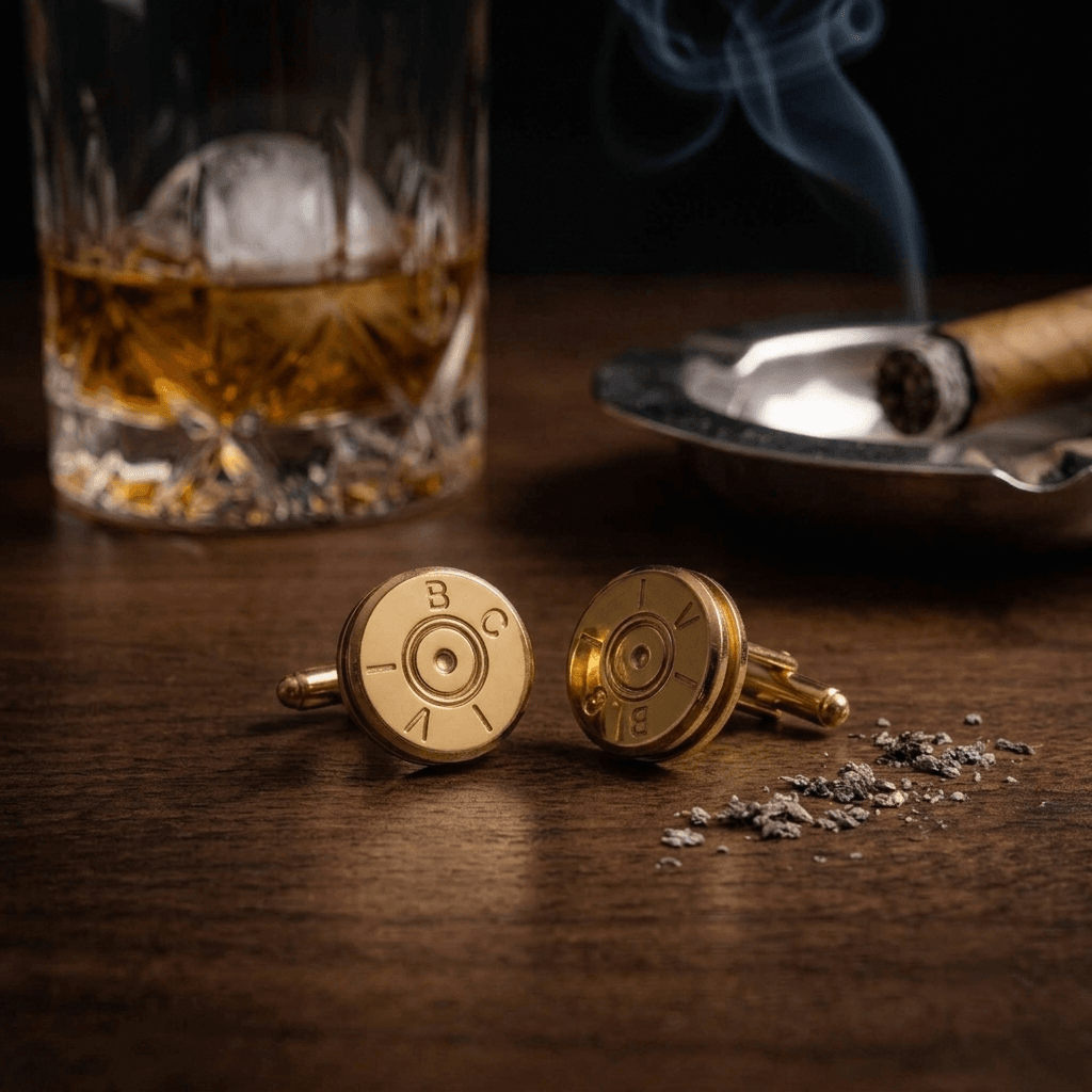 .50 cal BMG Bullet Cufflinks - Image 8