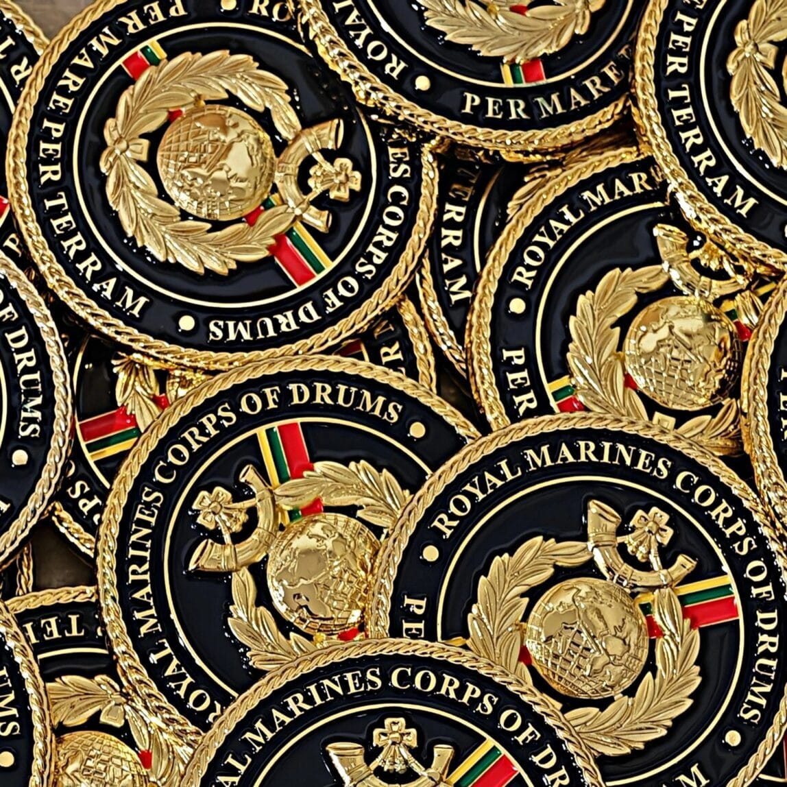 Detailed custom coin design