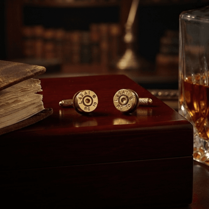 7.62mm Bullet Cufflinks - Image 5