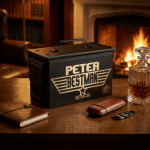 Customised 50 cal ammo Tin