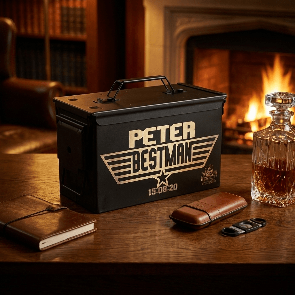 Customised 50 cal ammo Tin