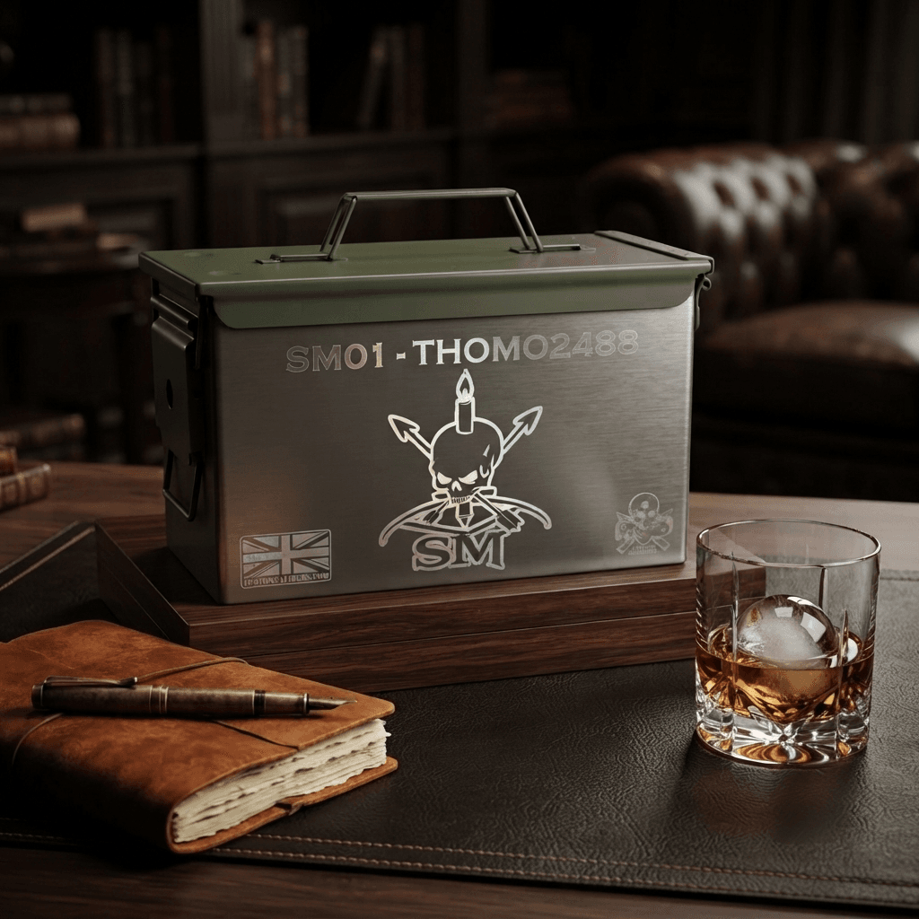 Customised 50 cal ammo Tin - Image 4